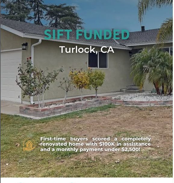 Sift Funded, Turlock CA renovated home